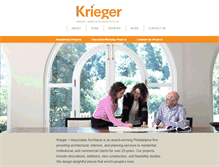 Tablet Screenshot of kriegerarchitects.com
